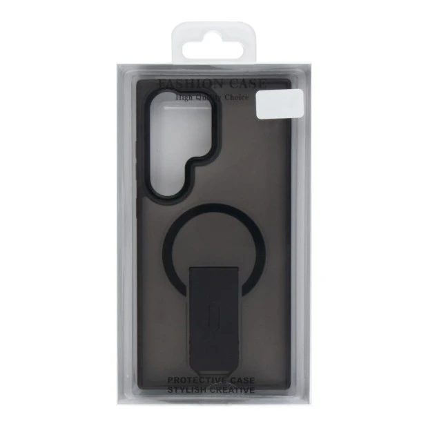 Чохол FrostFlex Stand Magsafe для Samsung Galaxy S24+  /  S25+ (Чорний)